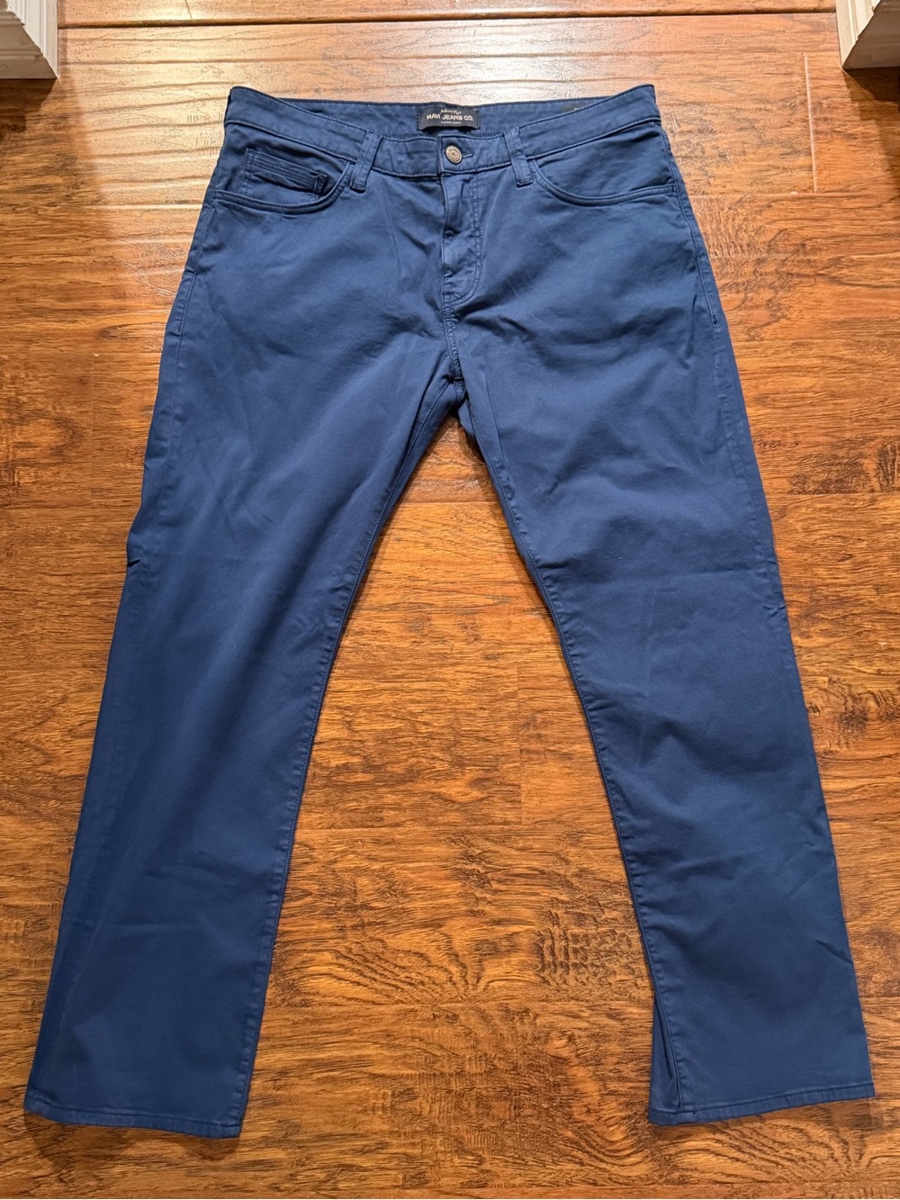 Mavi Matt Relaxed Straight Jeans Blue 34x32 Like New